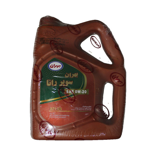 روغن موتور بهران سوپر رانا تمام سنتتیک  0W-20 SP حجم 4 لیتر